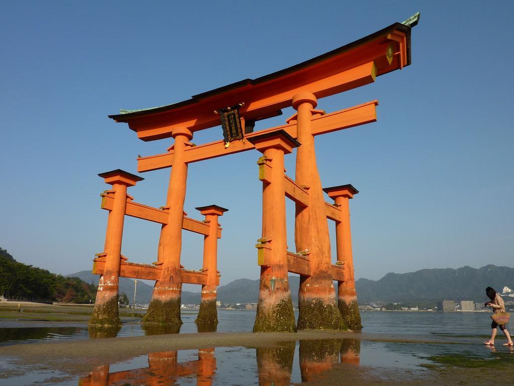 Miyajima Seaside Hotel Itsukushima Dış mekan fotoğraf