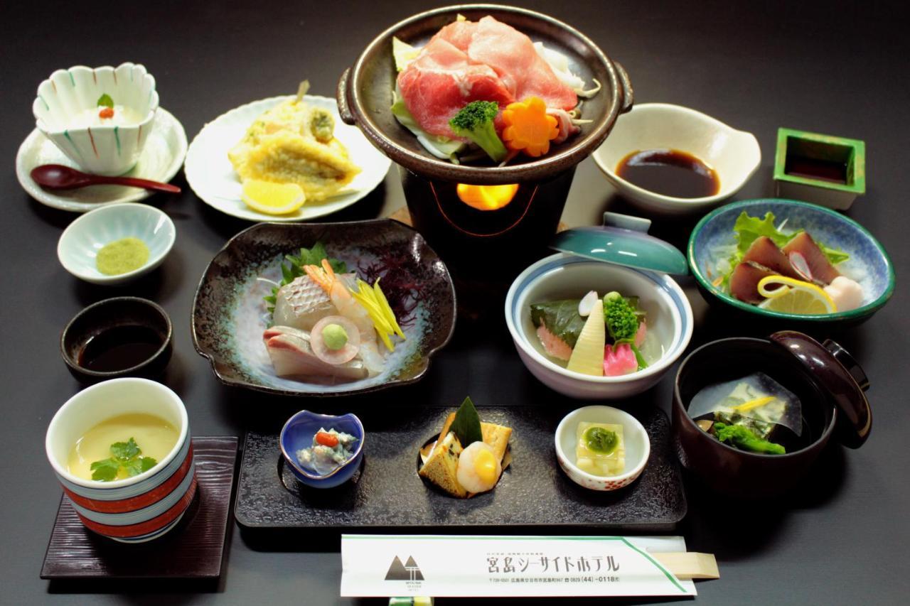 Miyajima Seaside Hotel Itsukushima Dış mekan fotoğraf